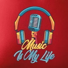 Music is my life slúchadlá Music is my life slúchadlá