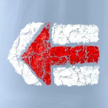 Párová turistická značka  červená Párová turistická značka  červená