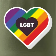 LGBT srdce dúhové