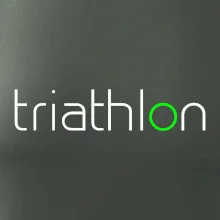 Triathlon nápis Triathlon nápis
