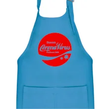 Corona virus pandemic logo