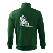 MTB kreslený cyklista