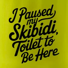 I Paused My Skibidi Toilet to be Here
