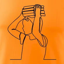 Študent a kniha jedným ťahom