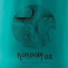 Kôprovský štít - vrstevnice v kruhu