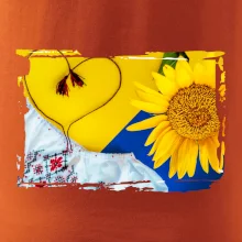 Ukrajina slnečnice a kroj Ukrajina slnečnice a kroj
