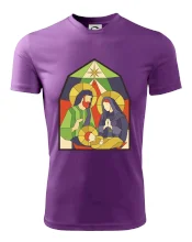 Vitráž - jasličky