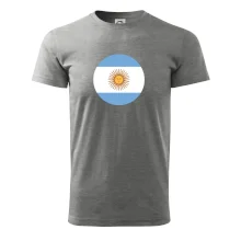 Argentína vlajka guľatá