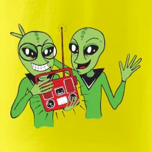 Ufo a rádio (Pecka design)