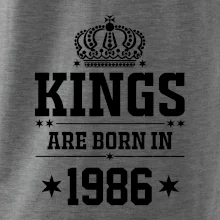 Kings are born in 1986