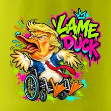 Trump lame duck graffiti