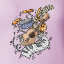 Hudobné nástroje v notách