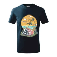 Beach camping get lost somewhere