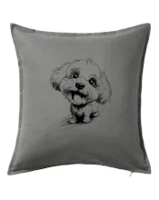 Čiernobiela karikatúra Bišónik