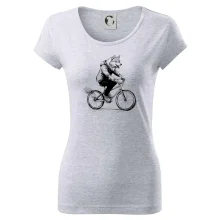 Vlk na bicykli