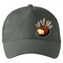 Gaštanový ježko - prsník