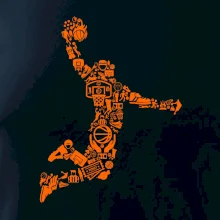 Hráč basketbalu ikony