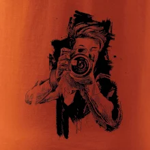 Fotograf kreslený ceruzkou