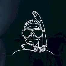 Potápač jedným ťahom