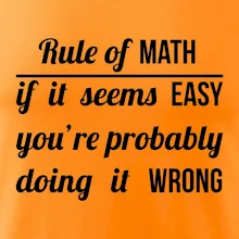 Rule of math Rule of math