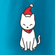 Vianočná mačka sediaca