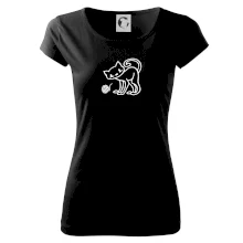 Mačka - Klbko - prsia