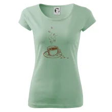 Hrnček plný čerstvej kávy