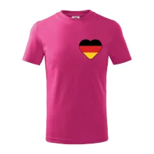 Germany love prso - Nemecká vlajka