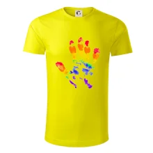 LGBT hand print