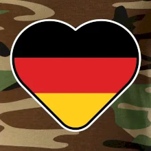 Germany love veľké - Nemecká vlajka