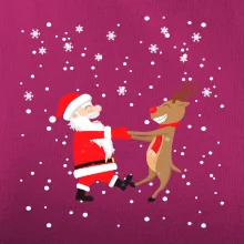 Tancujúci Santa a sob