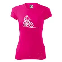 MTB kreslený cyklista MTB kreslený cyklista