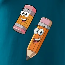 Parové tričko - Ceruzka a guma