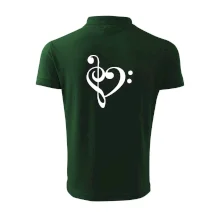 Husľový kľúč srdce Husľový kľúč srdce