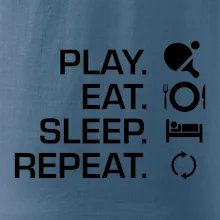 Stolný tenis - eat sleep