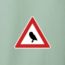 Dopravná značka - Pozor sova