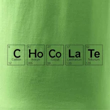 Čokoláda - periodická tabuľka Čokoláda - periodická tabuľka