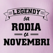 Legendy sa rodia v novembri
