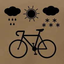 Cyklista za každého počasia Cyklista za každého počasia