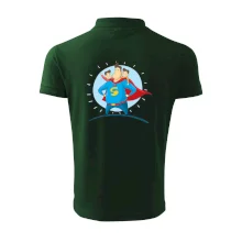 Otec superman - chlapec a chlapec Otec superman - chlapec a chlapec