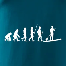 Evoluce paddleboard muž