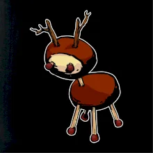 Gaštanový jelínek - prsník