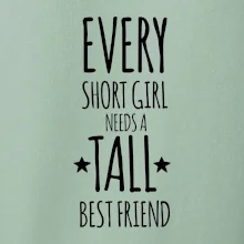 Every short girl needs a tall best friend