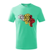 Mapy - názvy miest - Belgicko