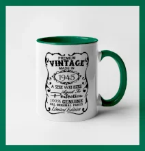 Vintage Etiketa - 1945