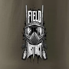 Čiernobiela maska – Field Instinct paintball