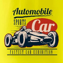 Automobile sports car