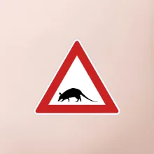 Dopravná značka - krysa