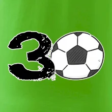 Futbal okrúhle narodeniny 30