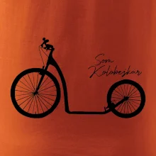 Som kolobežkár veľké a malé koleso